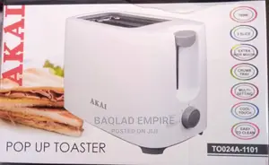 AKAI Two Slices Pop Up Toast Bread Machine