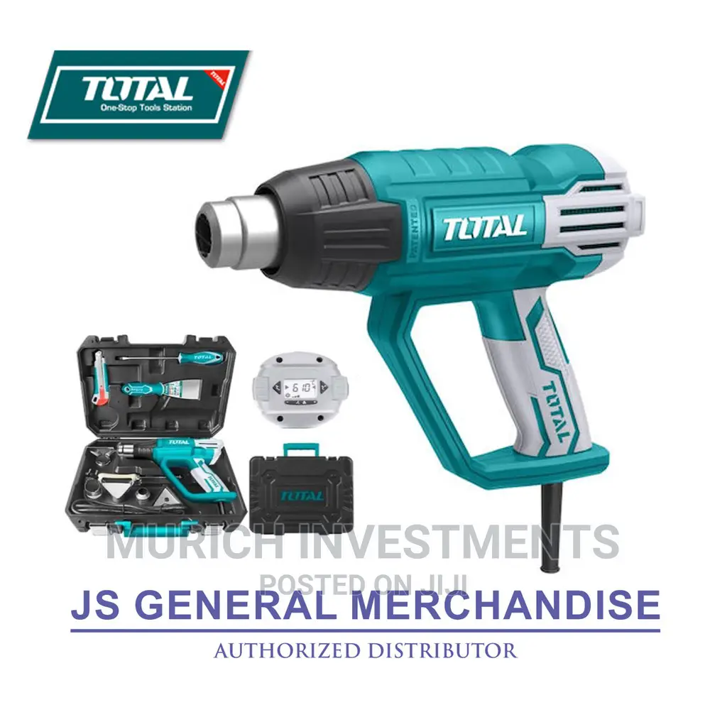 TOTAL Heat Gun With Temperature Display