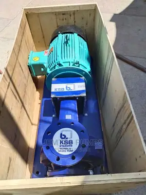 Original K S B Centrifugal End Suction With Motor