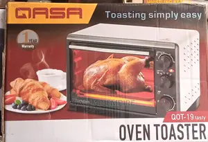 Qasa Powerful Electric Oven Toaster-19l