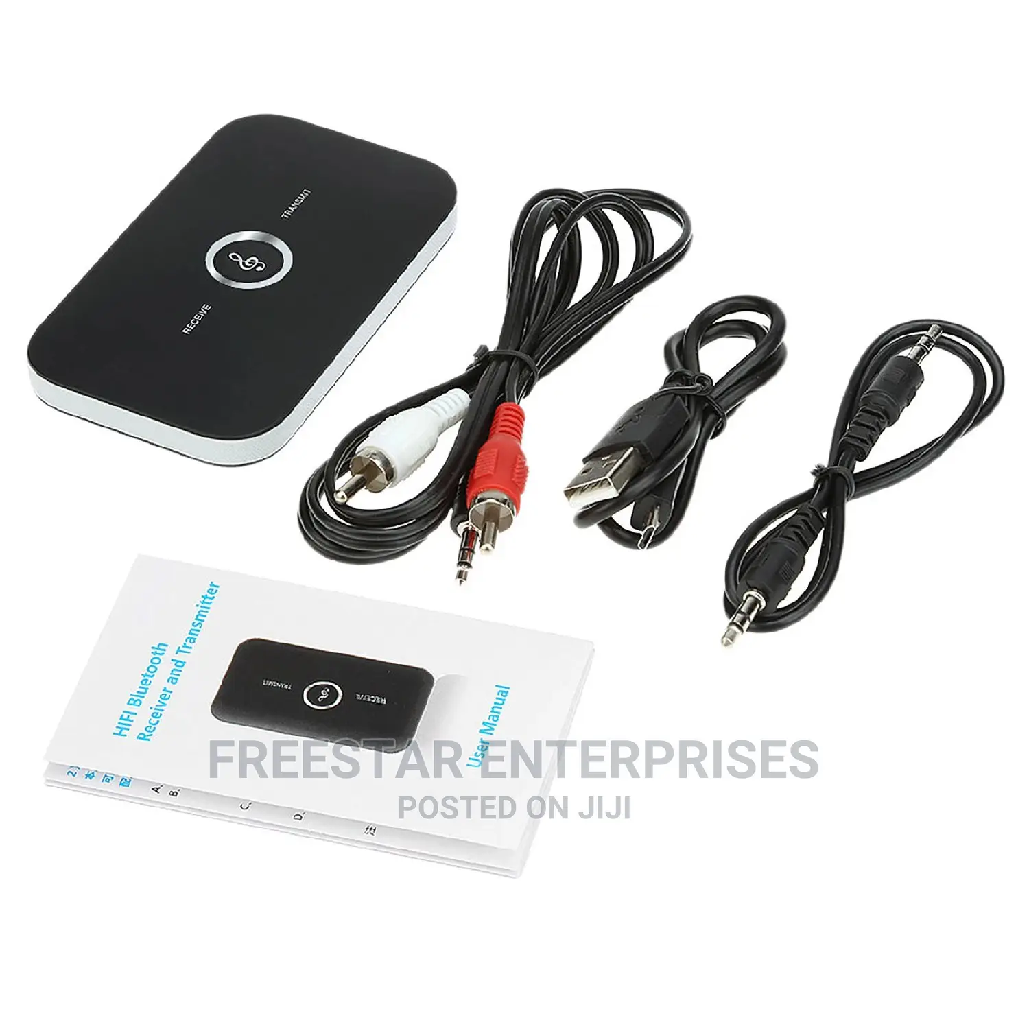 Bluetooth Audio Transmitter and Receiver. Wireless 2 in 1.