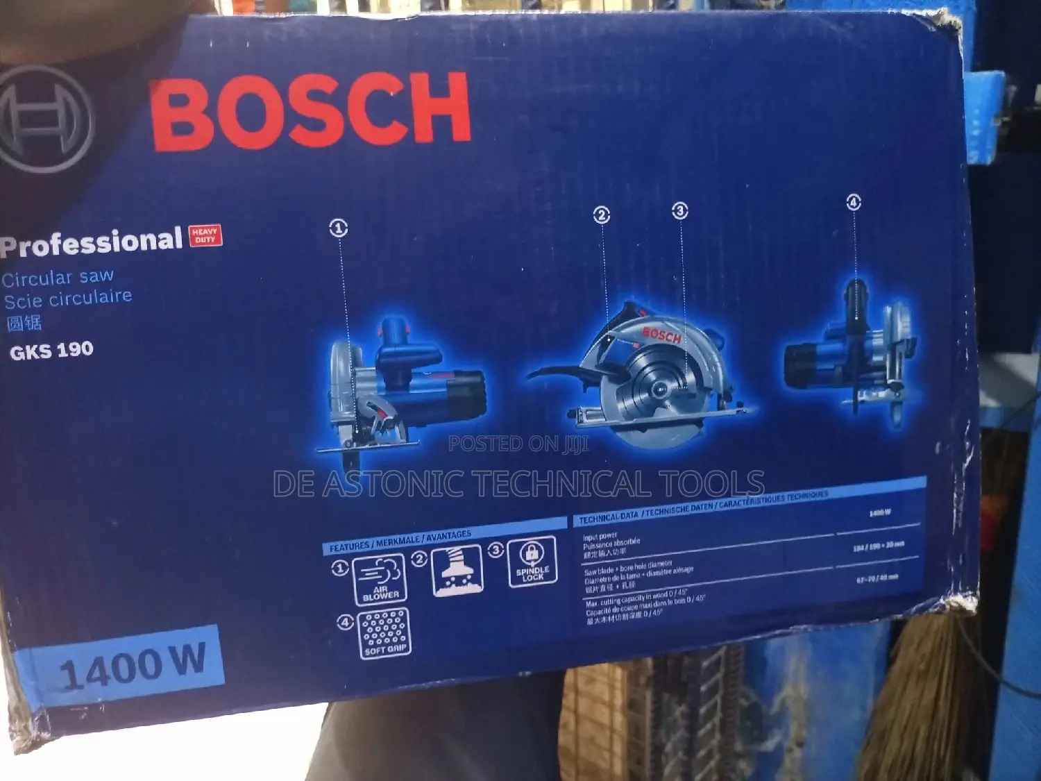 1400 Watts Bosch Circular Saw