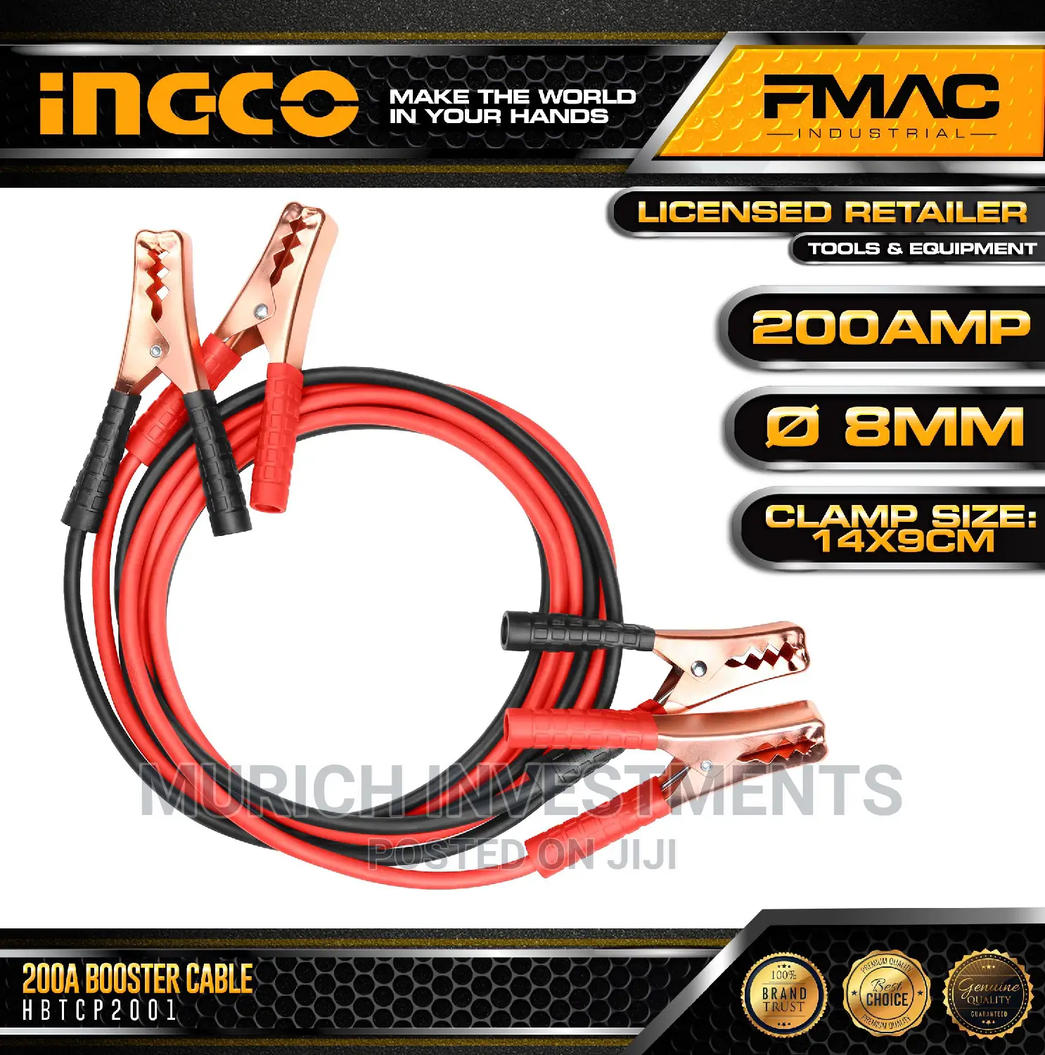 Booster Cable 200A