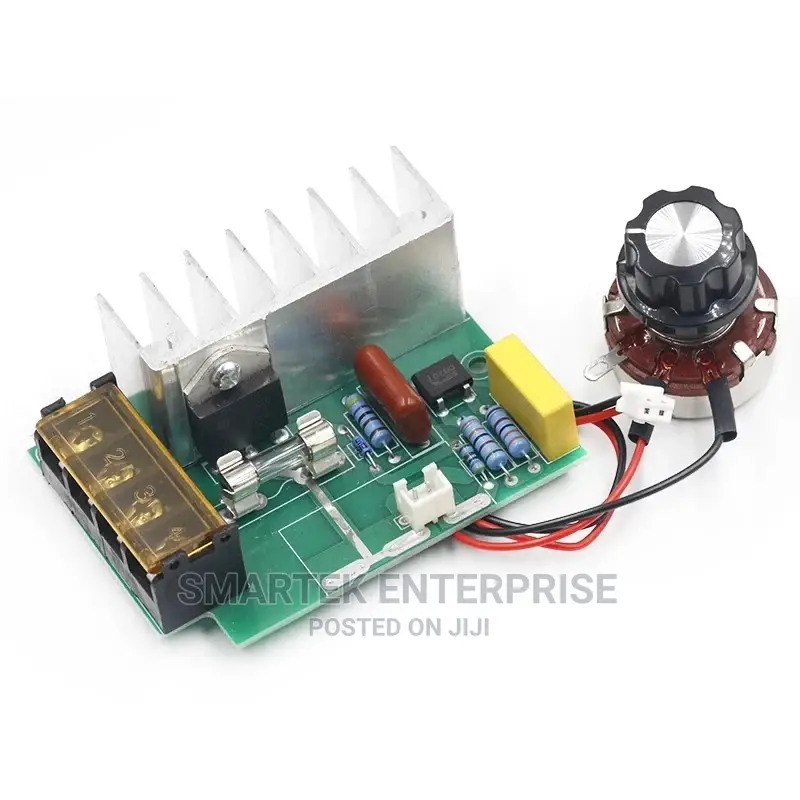 4000W 0-220v AC SCR Voltage Regulator Motor Speed Controller