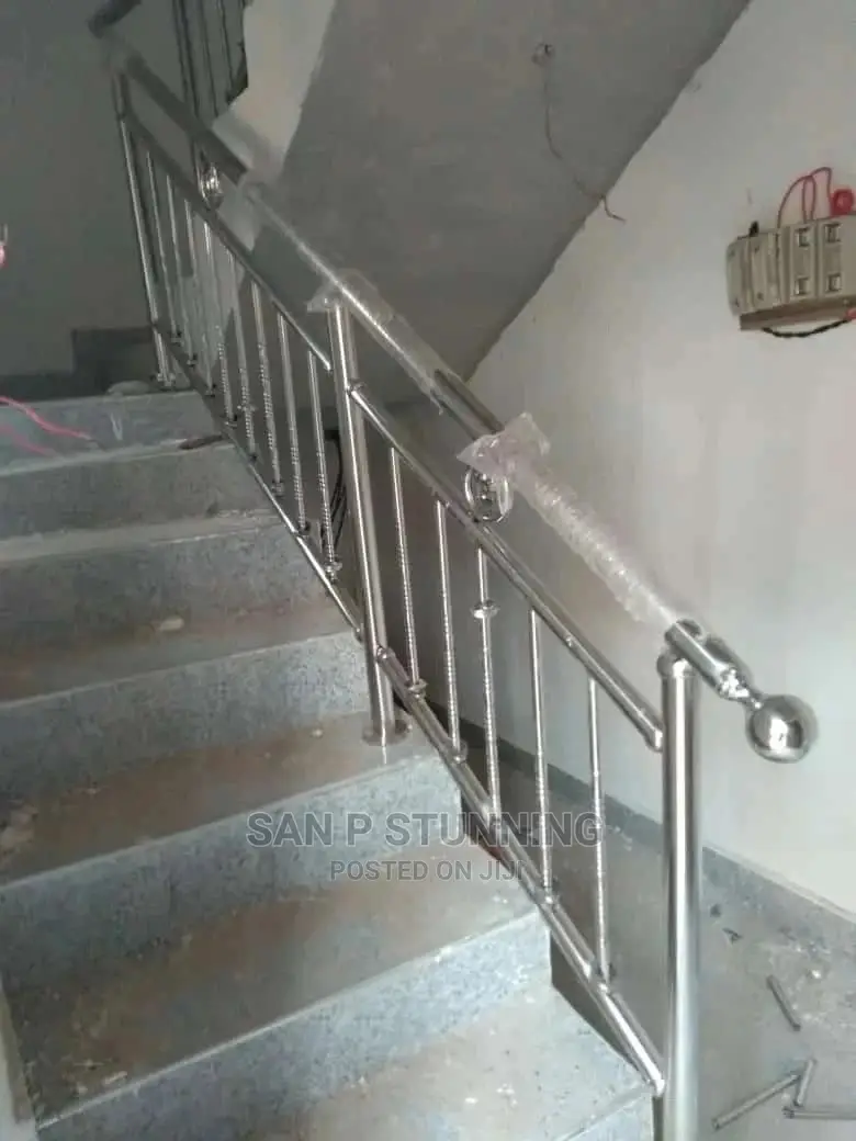 P Stainless Handrail Construction