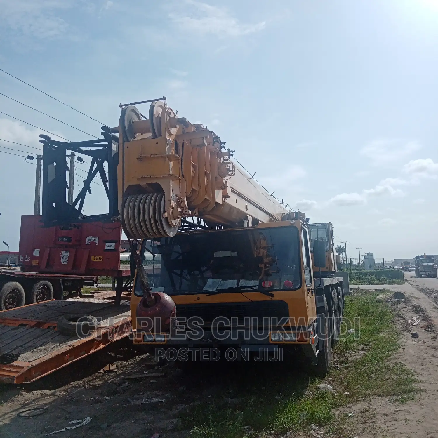 150tons Grove Motorized Crane With Lmi System