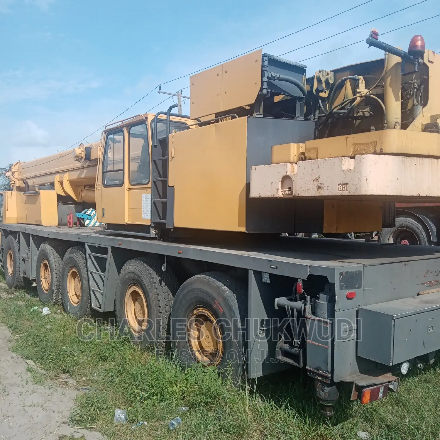 150tons Grove Motorized Crane With Lmi System