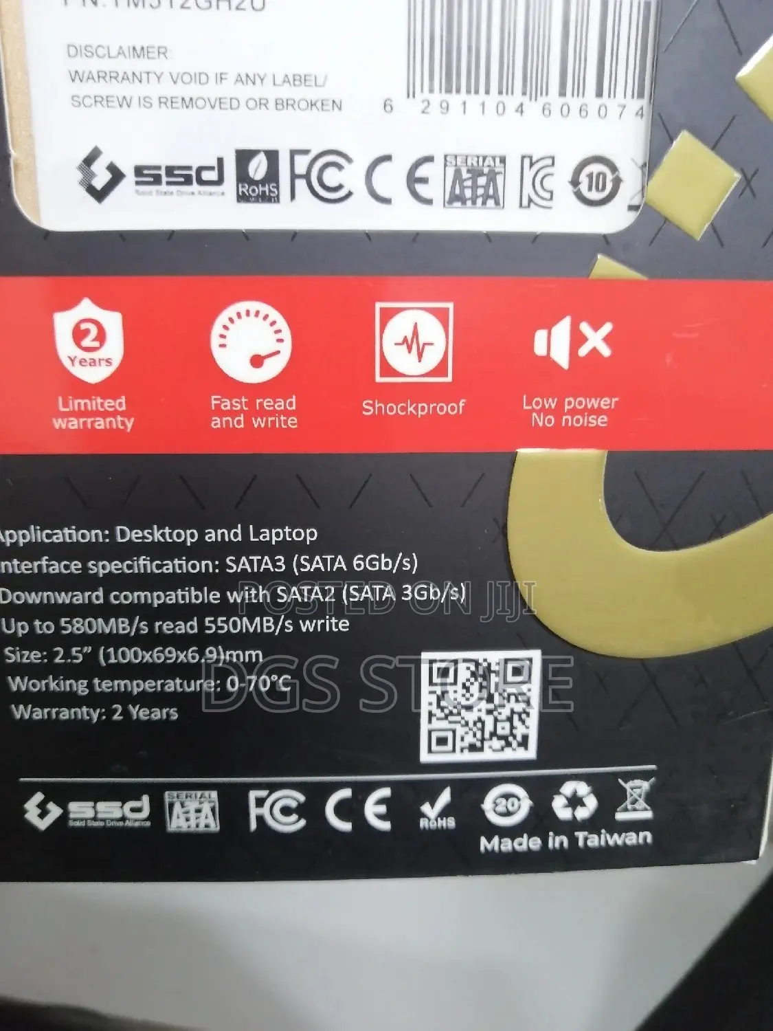 Twinmos H2 Ultra 512gb SSD