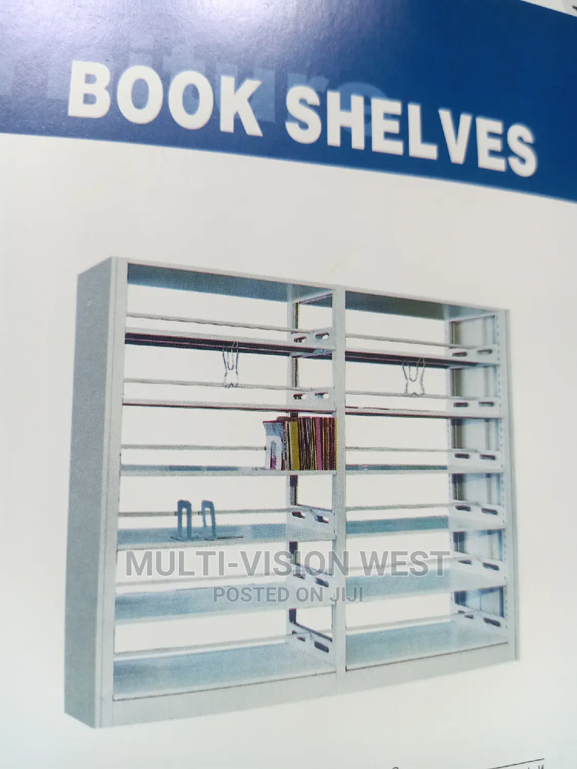 Heavy-Duty Library Shelves