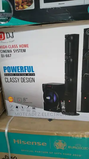 Djack 5.1ch Powerful Bluetooth Home Theater System (Dj-665)