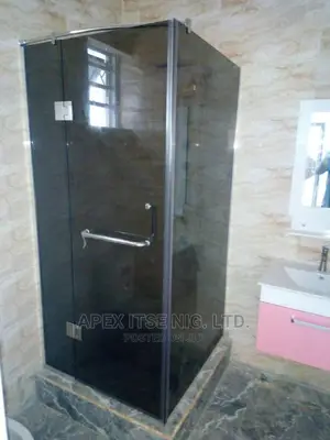 10mm Grey Shower Cubicle