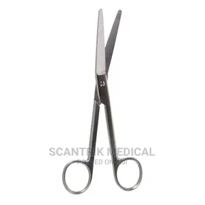 Blunt Stainless Steel Surgical Scissors
