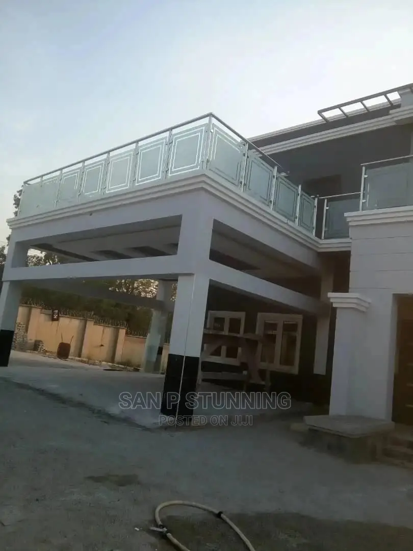 Stainless Balcony Handrail Glass