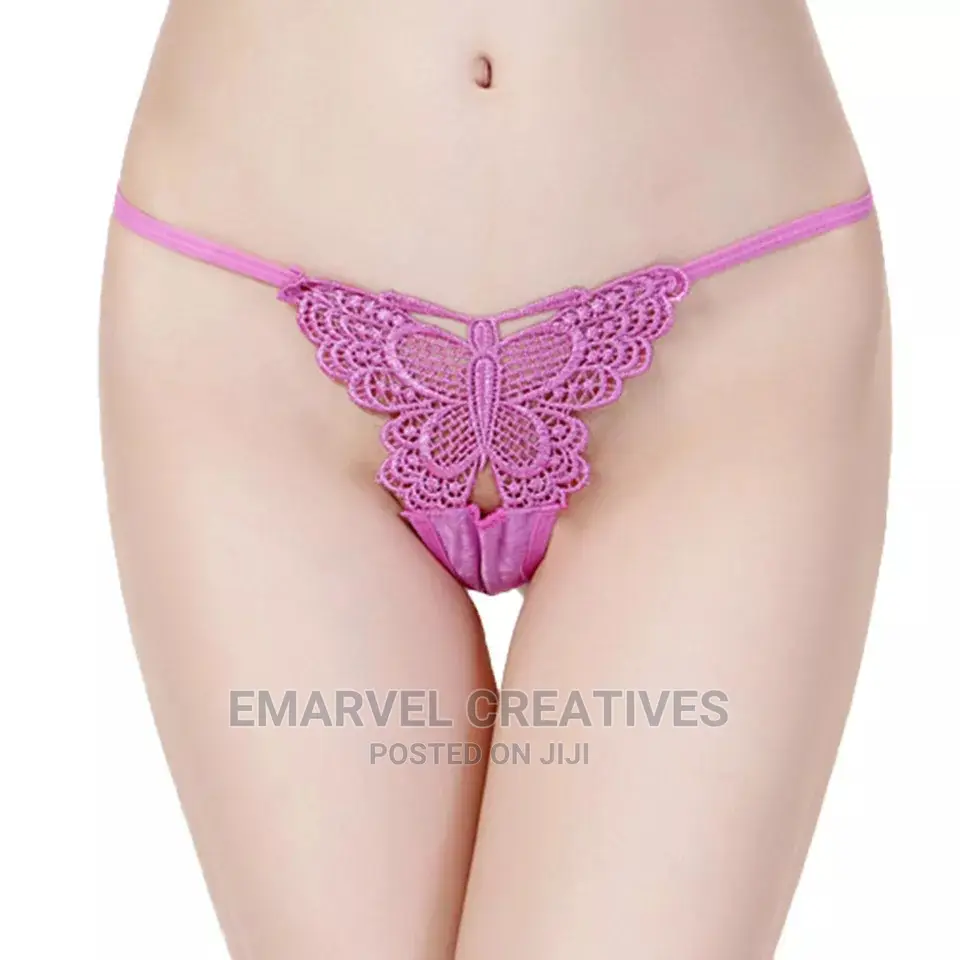 G-String Pants With Rose Flower (6pieces)