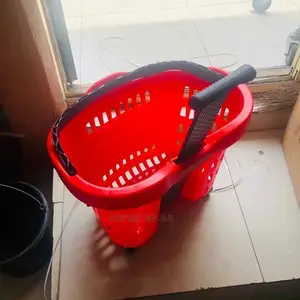 Supermarket Plastic Trolley Basket