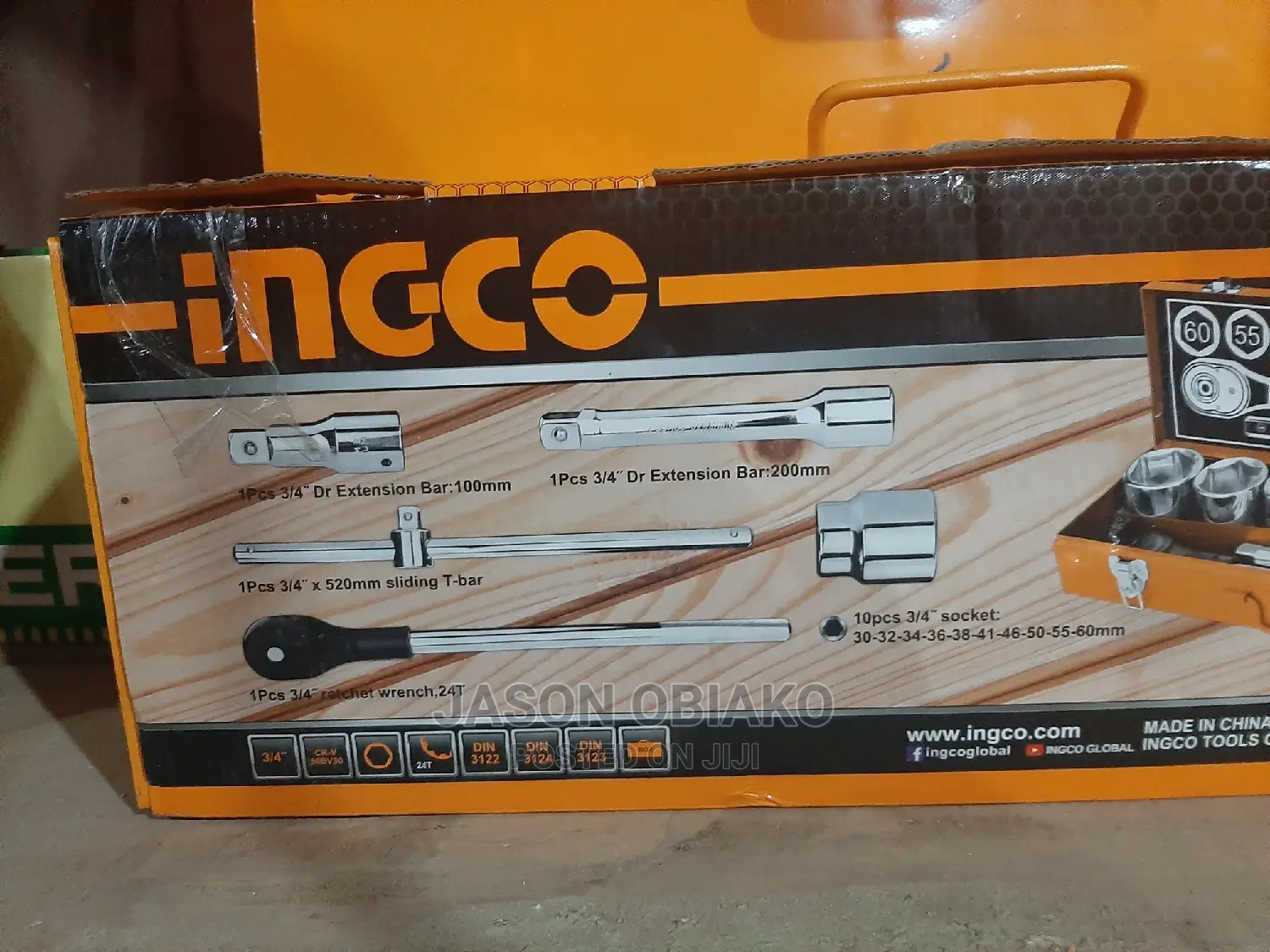 Drive Socket Set 3/4"