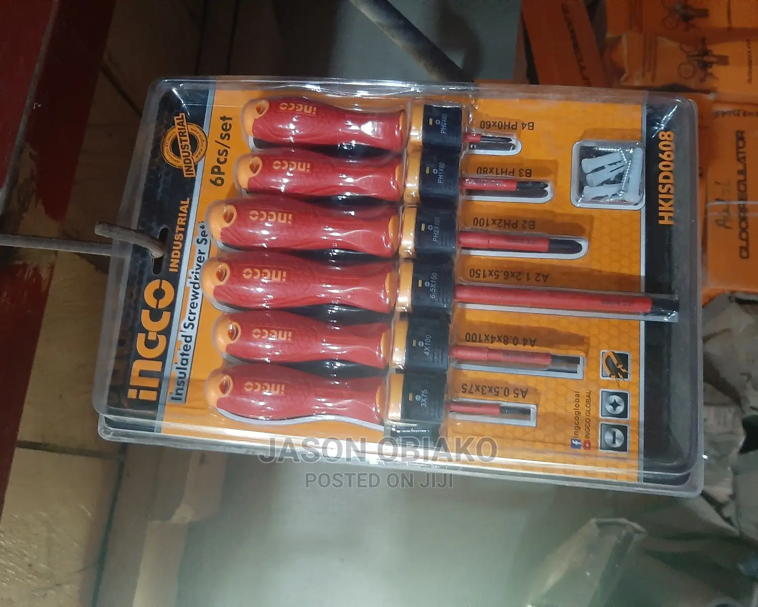 Insulated Screw Driver Set