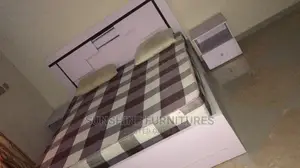 Bed Frame Made With Imported Wood(Mdf)