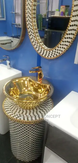 Gold Plated Cabinet