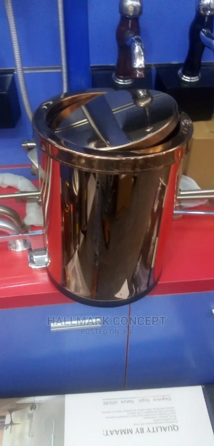Gold Plated Waste Bins