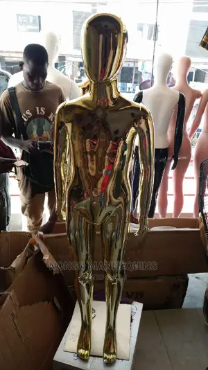 Gold Chrome Mannequins For Age 5 To 12 Years Old