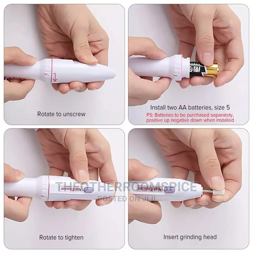 5 in 1 Nail Drill Battery File