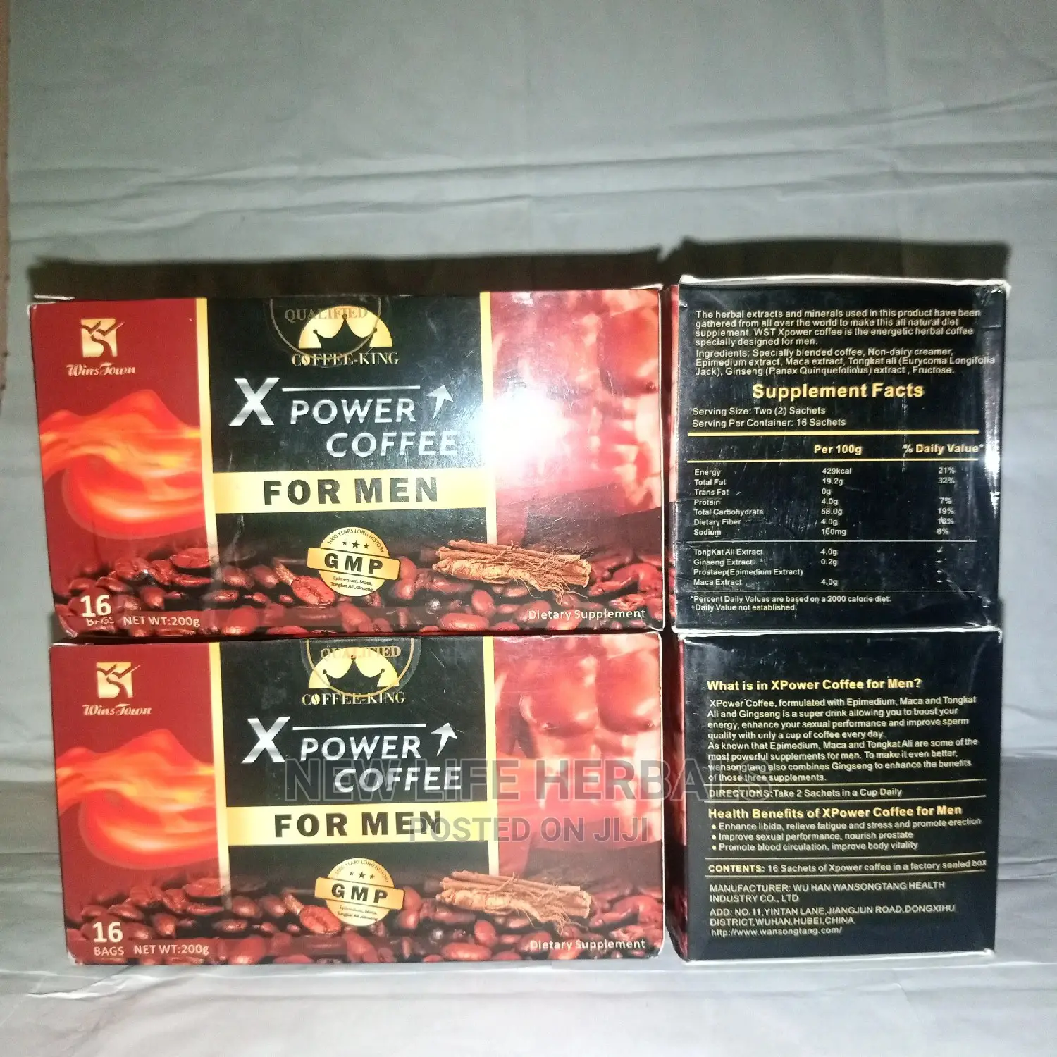 X Power Coffee for Men