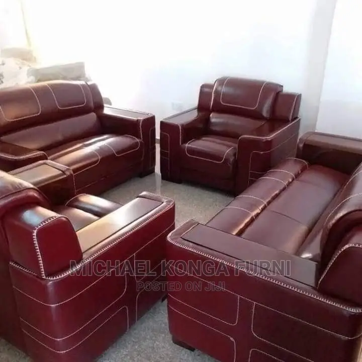 Beautiful Sofa With Italian Leather