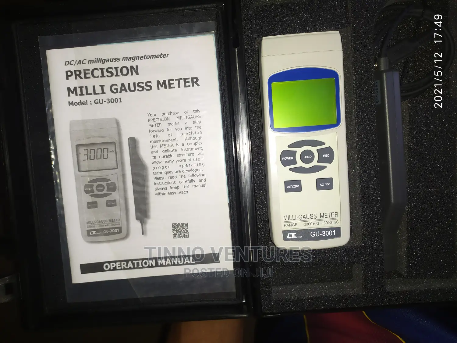 Gauss Meter/Magnetometer
