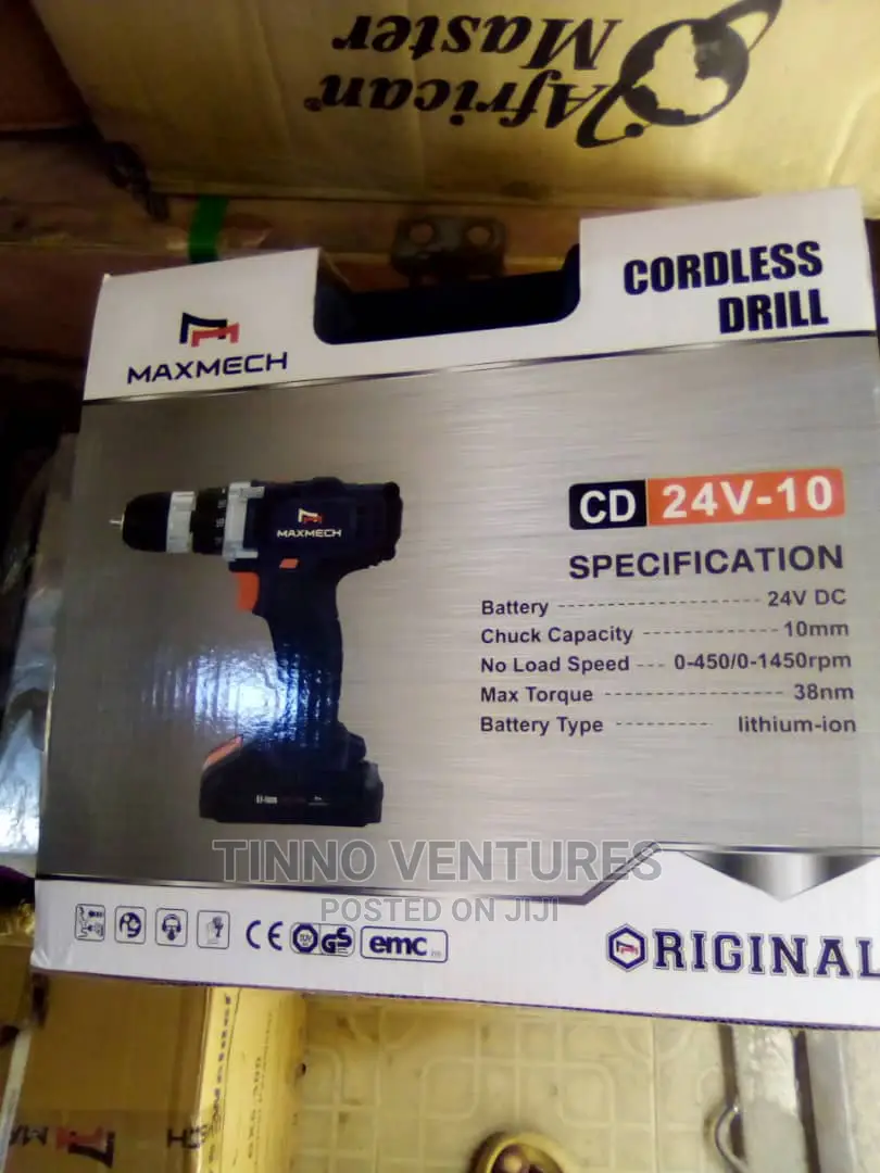 Maxmech 24volts Cordless Drill