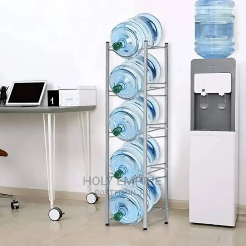 5-Tier Water Bottle Holder Rack,