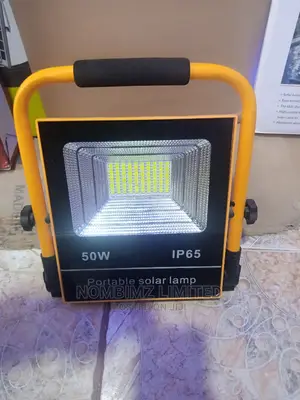 Portable 50w Solar Lamp.Cellphone Charging, USB Rechargeable