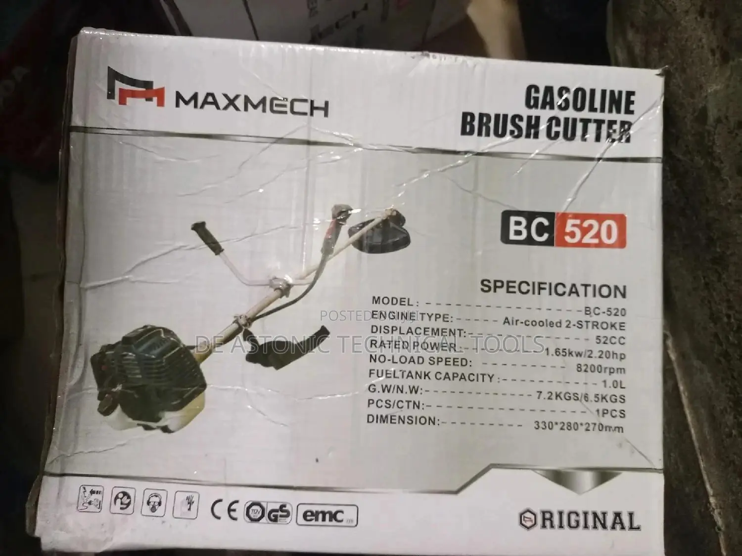Bc520 Maxmech Brush Cutter Machine