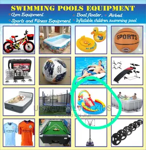 Sports Equipment Gym Fitnes Is Available