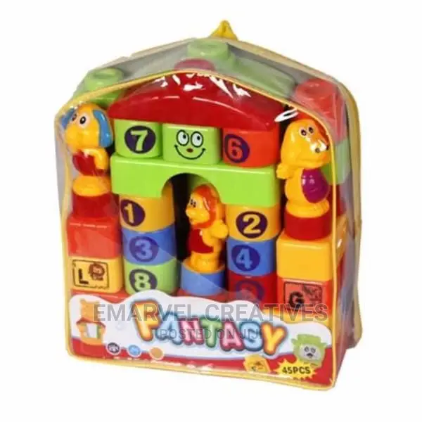 Fantasy Educational Building Blocks - 45 Pieces - EMarvel Creatives ...