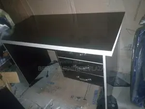 Black Office Table