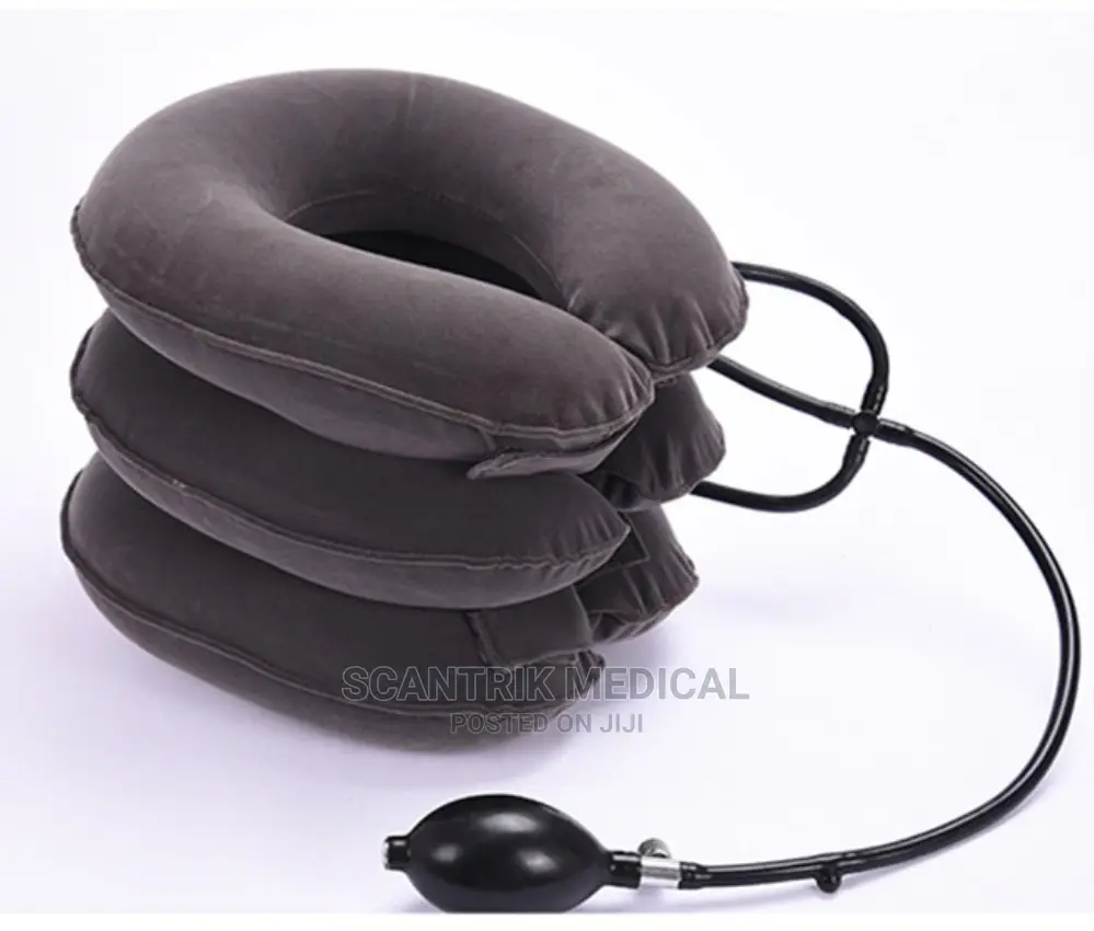 Soft Rubber Inflatable Neck Brace Support