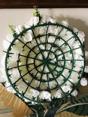 Cream Funeral Wreath