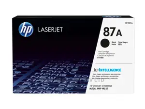 HP 87A Black Original Laserjet Toner Cartridge, CF287A