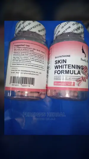 Original Glutathione Skin Whitening Formula. 60 Capsules