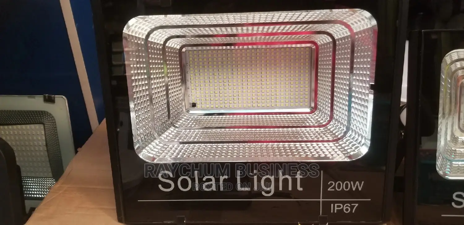 Primelight Solar Flood Light 200w With Inbuild Battery