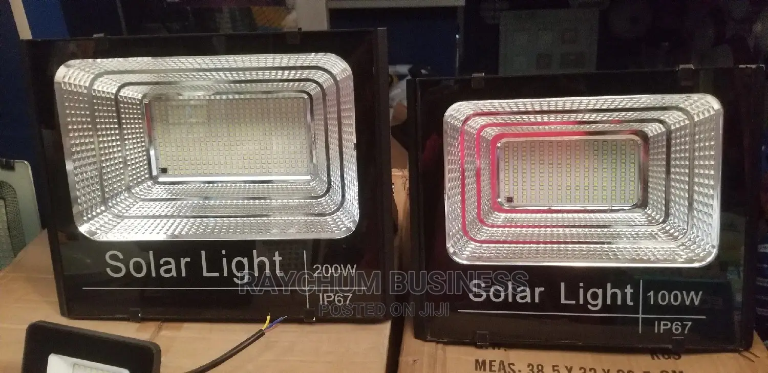 Primelight Solar Flood Light 200w With Inbuild Battery