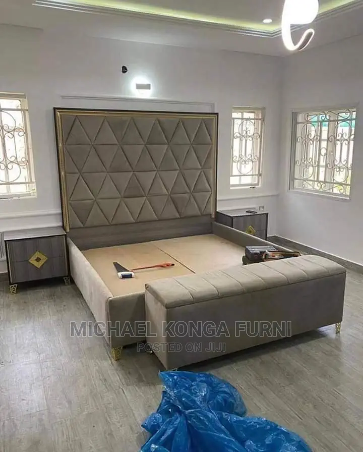 Unique Padded Bed