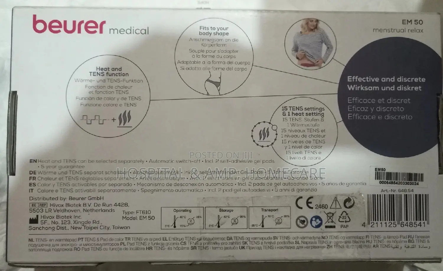 Beurer Em50 Menstral Pain Relax