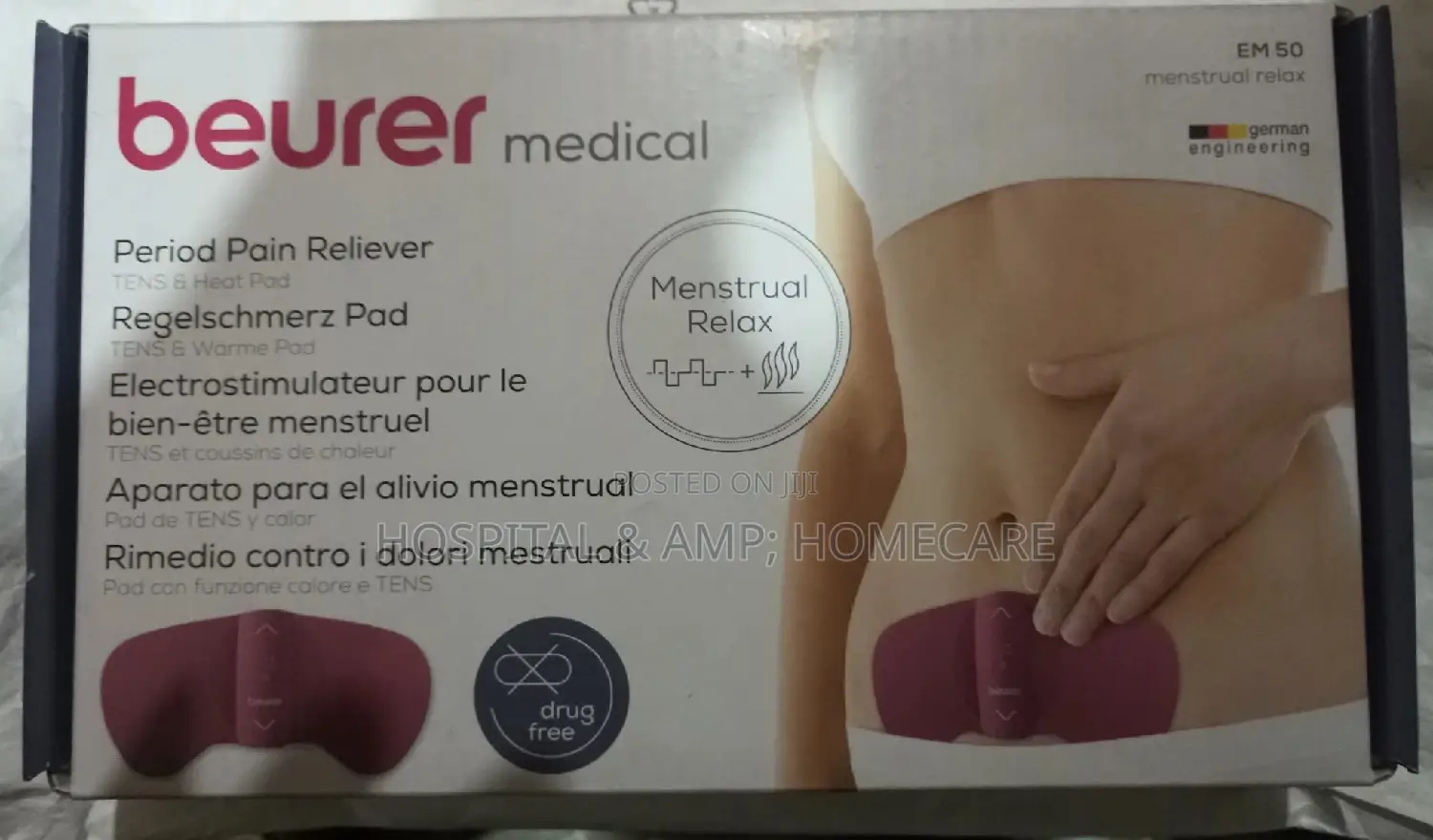 Beurer Em50 Menstral Pain Relax