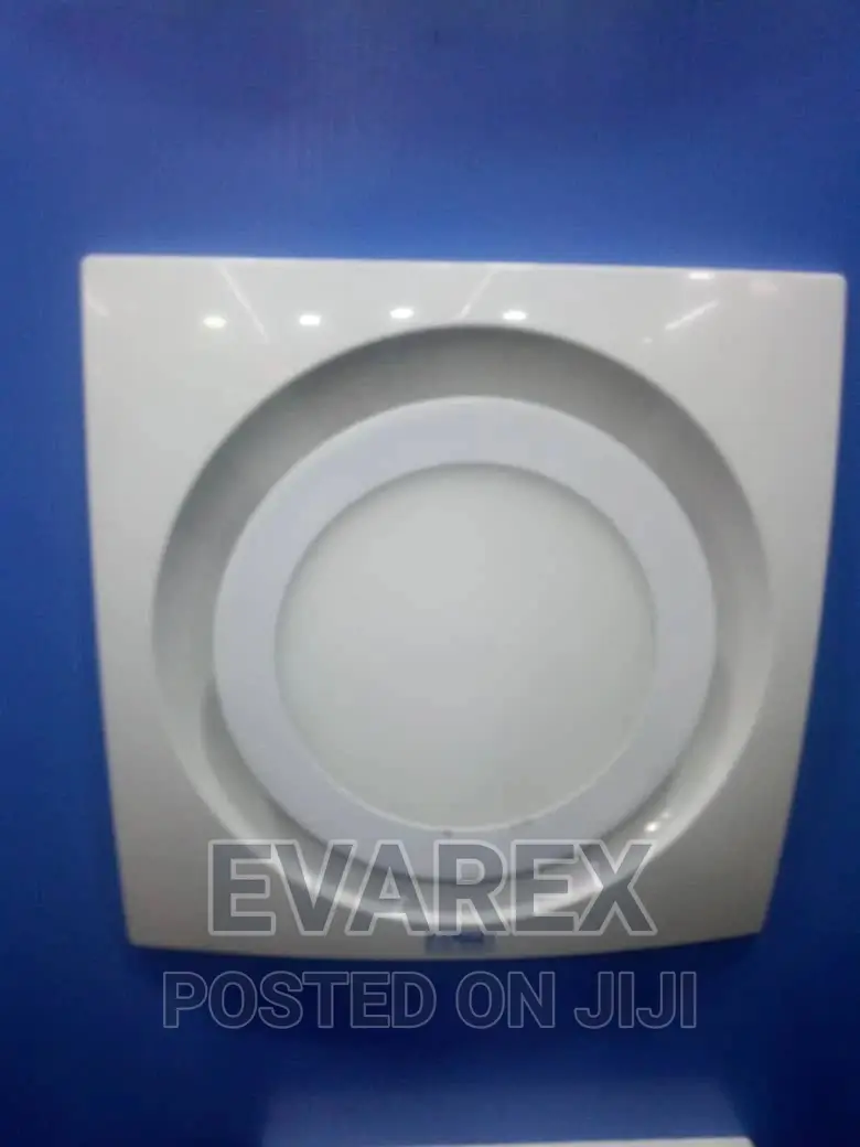 Ceiling Extractor Fan With LED Light Panel 6"