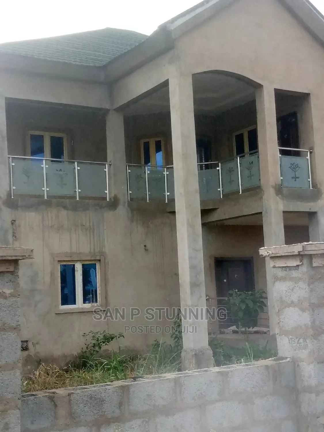 Stainless Handrail Glass With Image