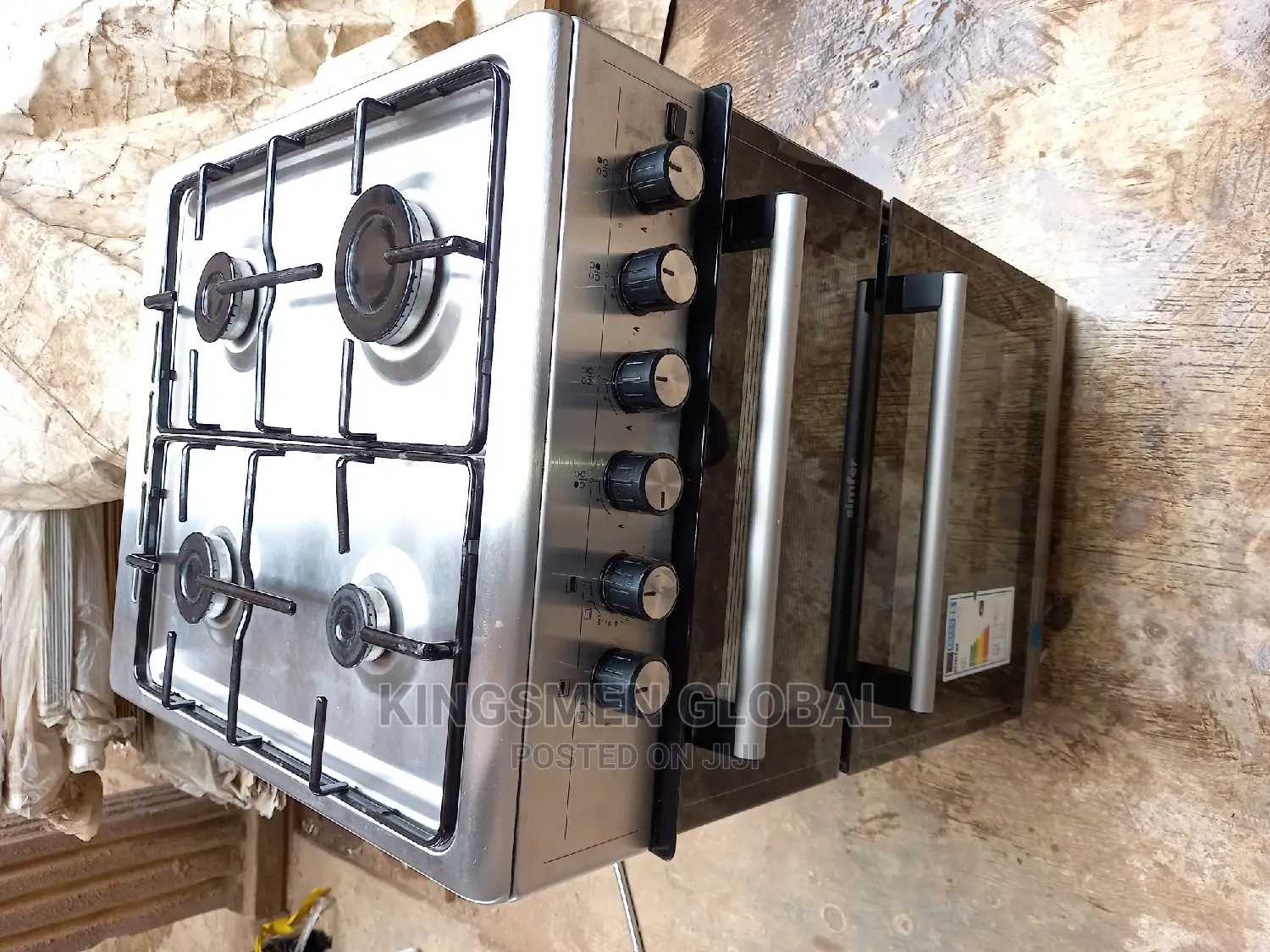 Uk First Grade 4 Burner Standing Cooker