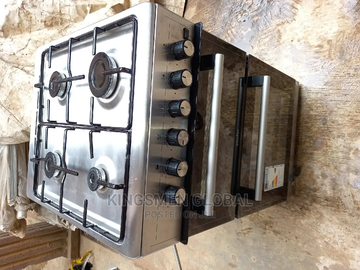 Uk First Grade 4 Burner Standing Cooker