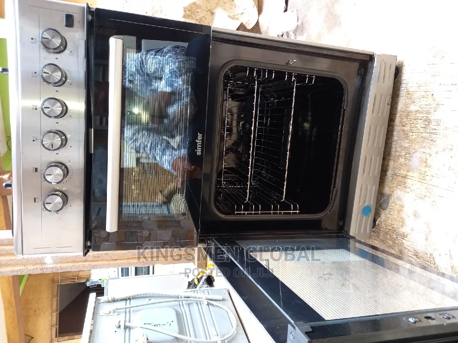 Uk First Grade 4 Burner Standing Cooker